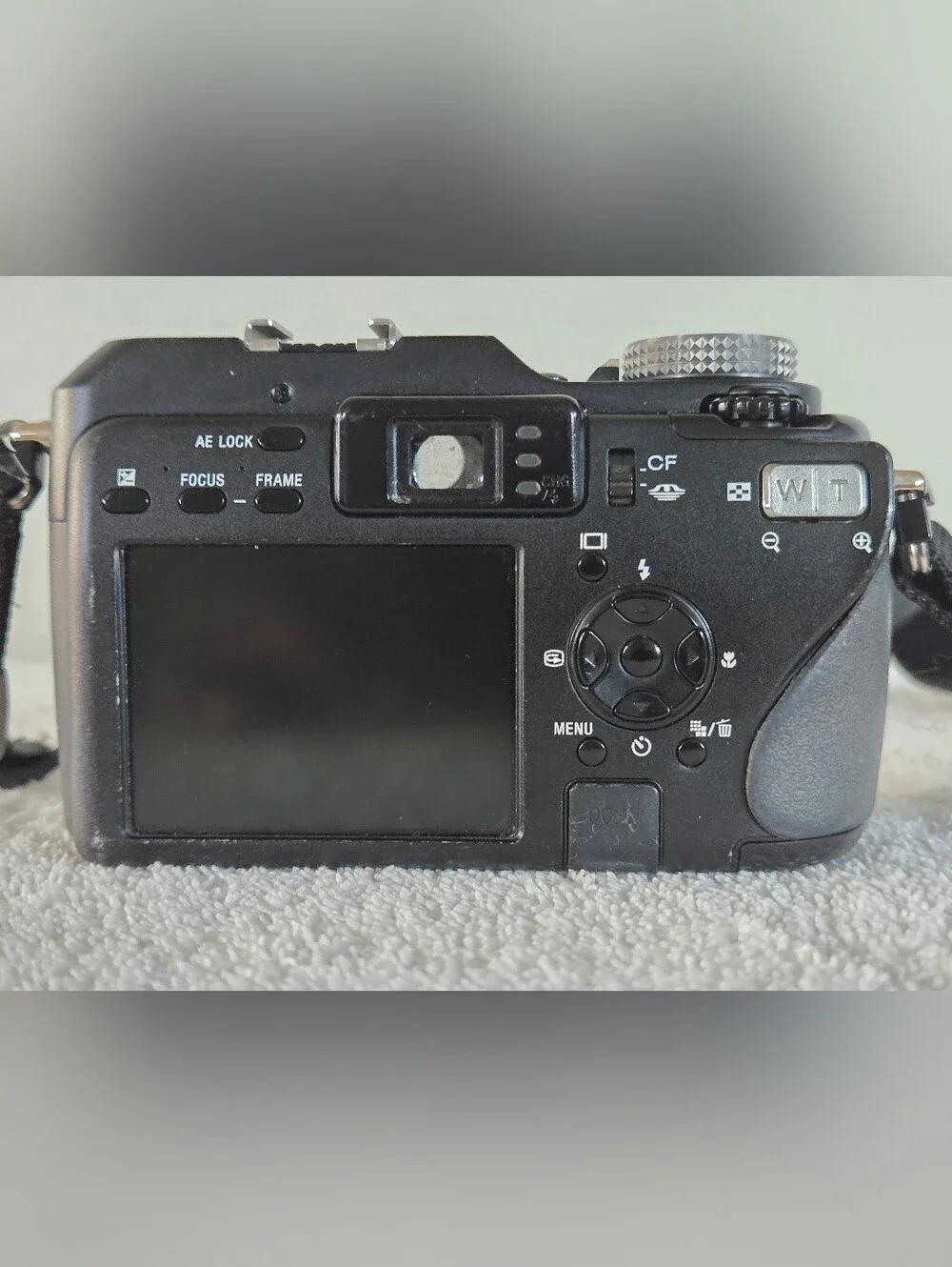 Sony Cyber-Shot DSC-V3 7.2MP Digital Camera Black *TESTED & WORKING*